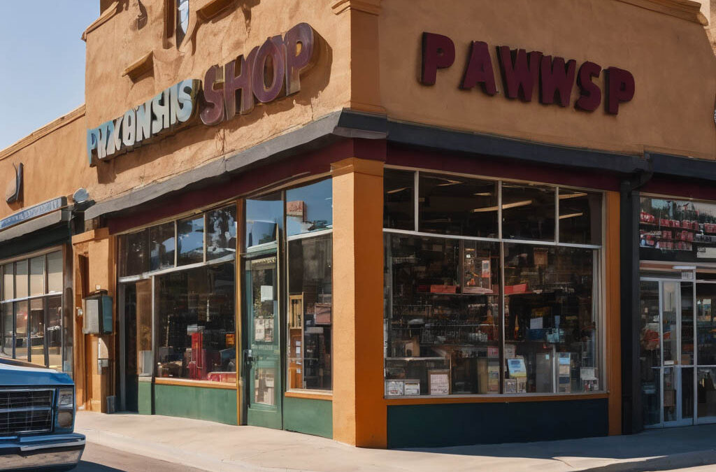 Pawn shop front